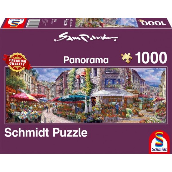 Wiosna, Sam Park ,1000el.( Panorama) - Sklep Art Puzzle